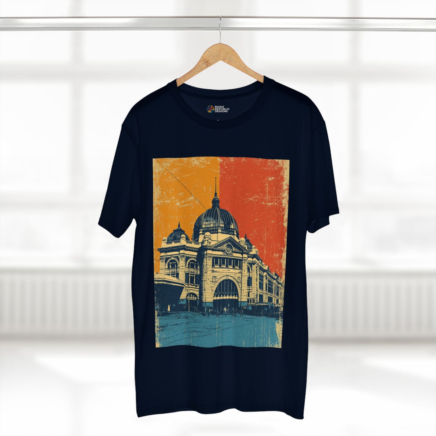 Vintage Melbourne Flinders Street Station Unisex Tee