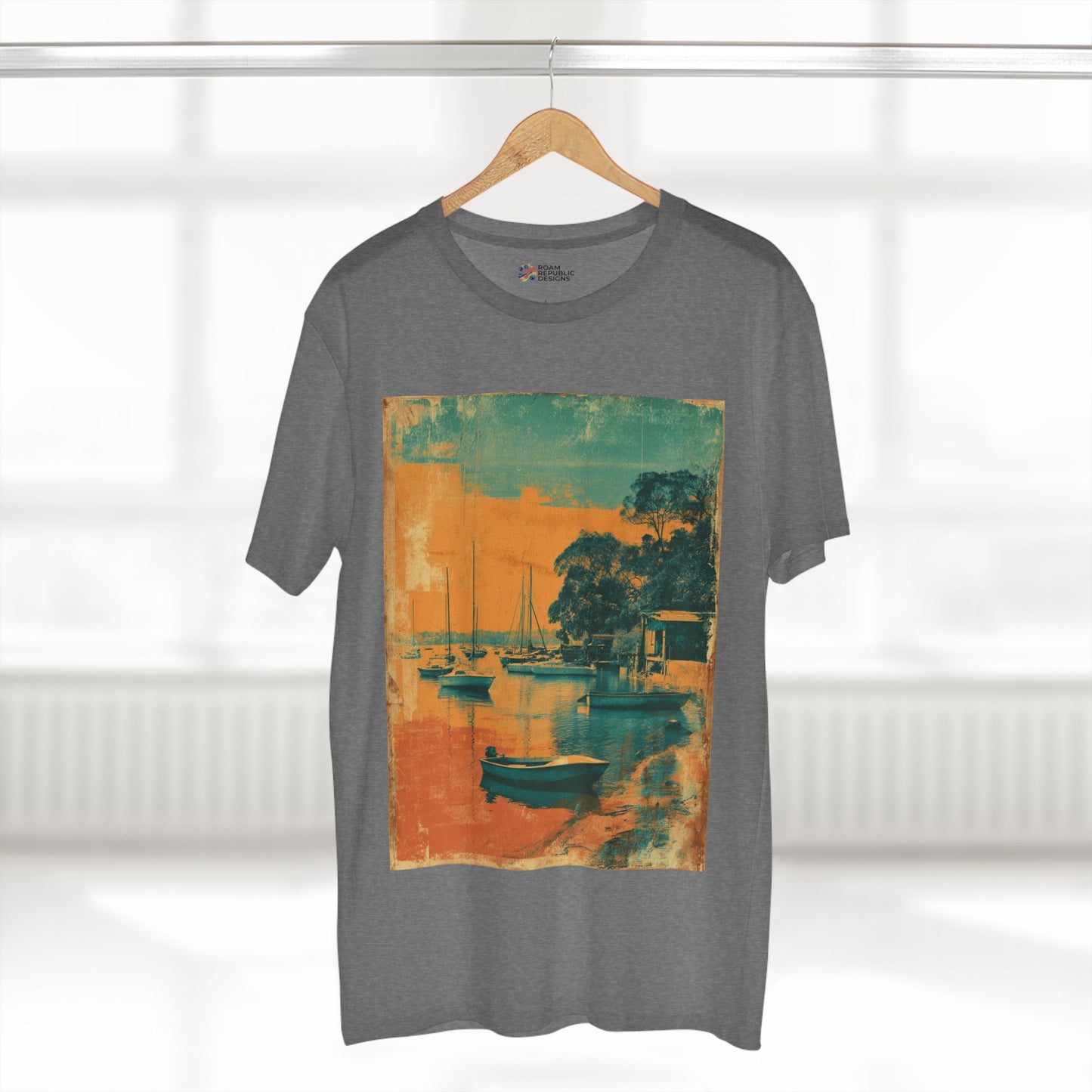 Vintage Williamstown Foreshore Melbourne Unisex Tee