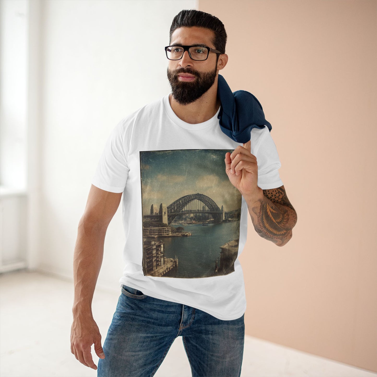 Vintage Sydney Harbour Bridge Unisex Tee