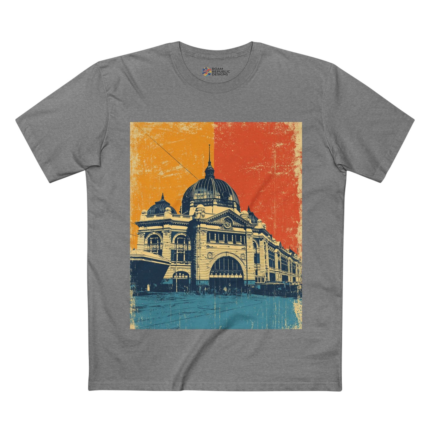 Vintage Melbourne Flinders Street Station Unisex Tee