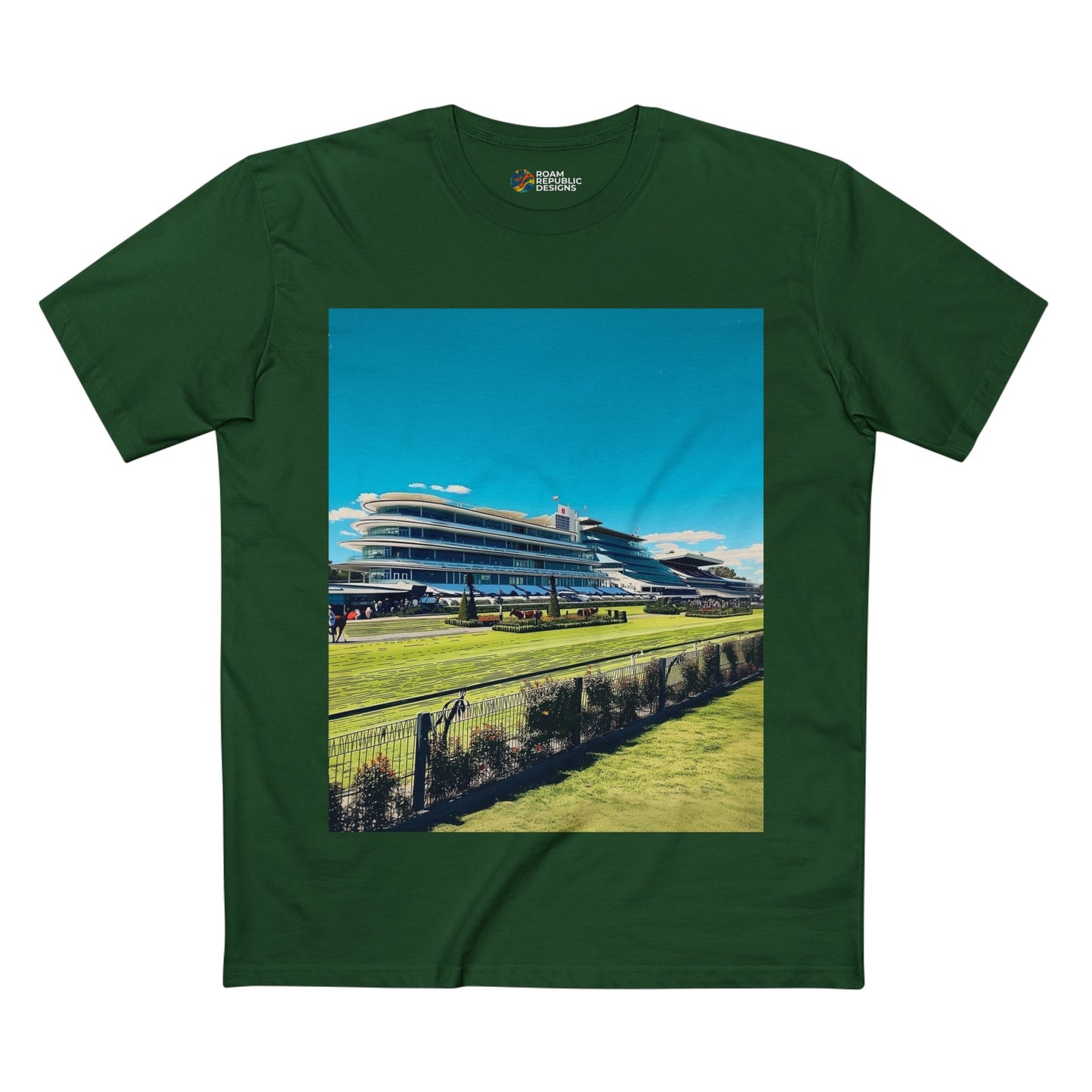 Vintage Flemington Racecourse Melbourne Unisex Tee
