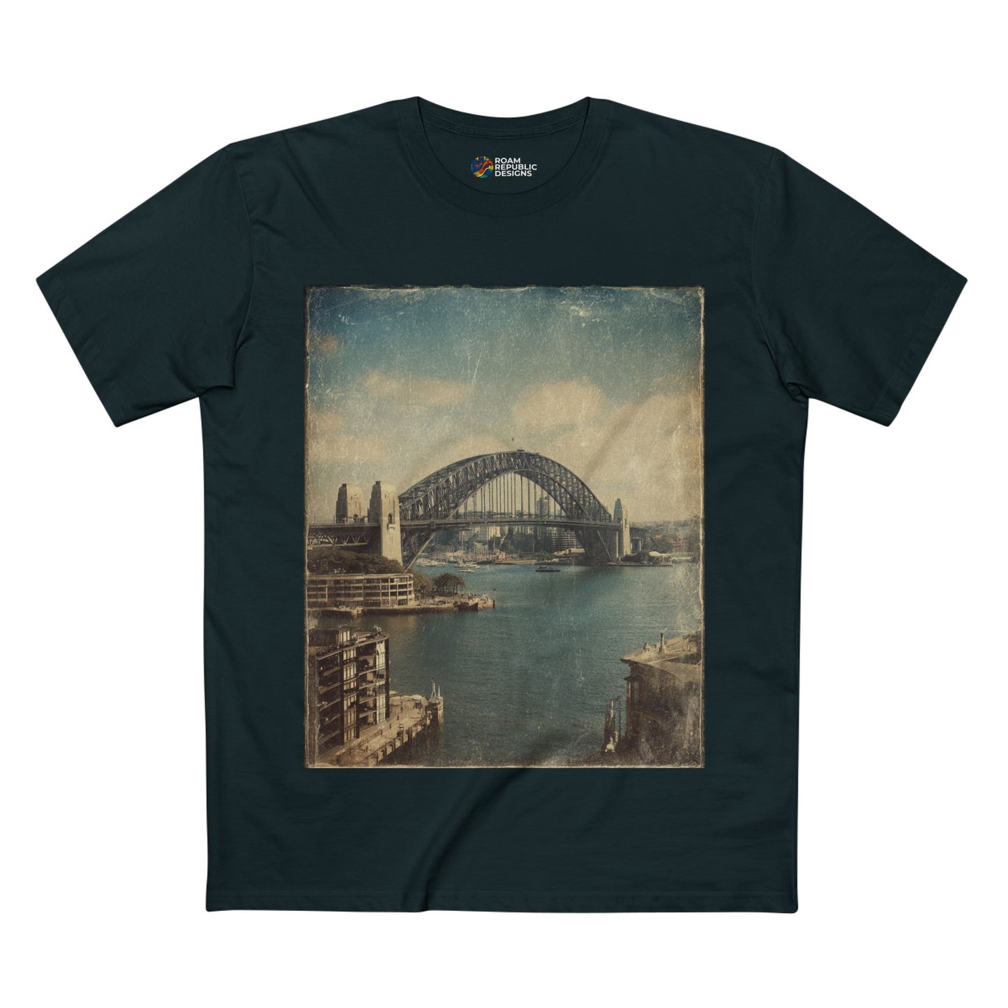 Vintage Sydney Harbour Bridge Unisex Tee