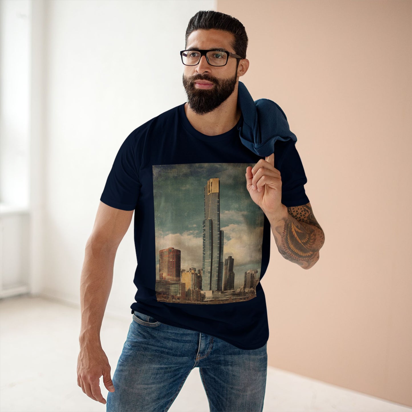 Vintage Eureka Tower Melbourne Unisex Tee