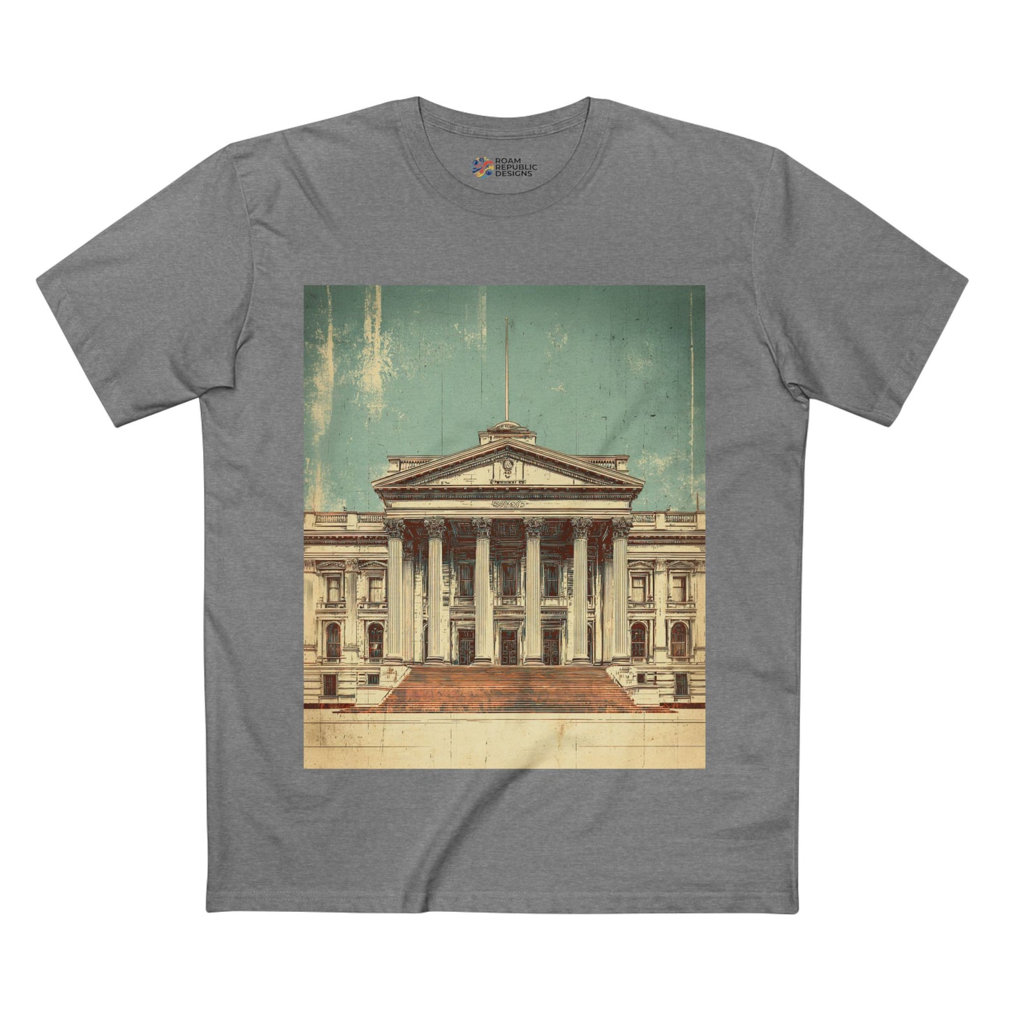 Vintage Melbourne Parliament House Unisex Tee