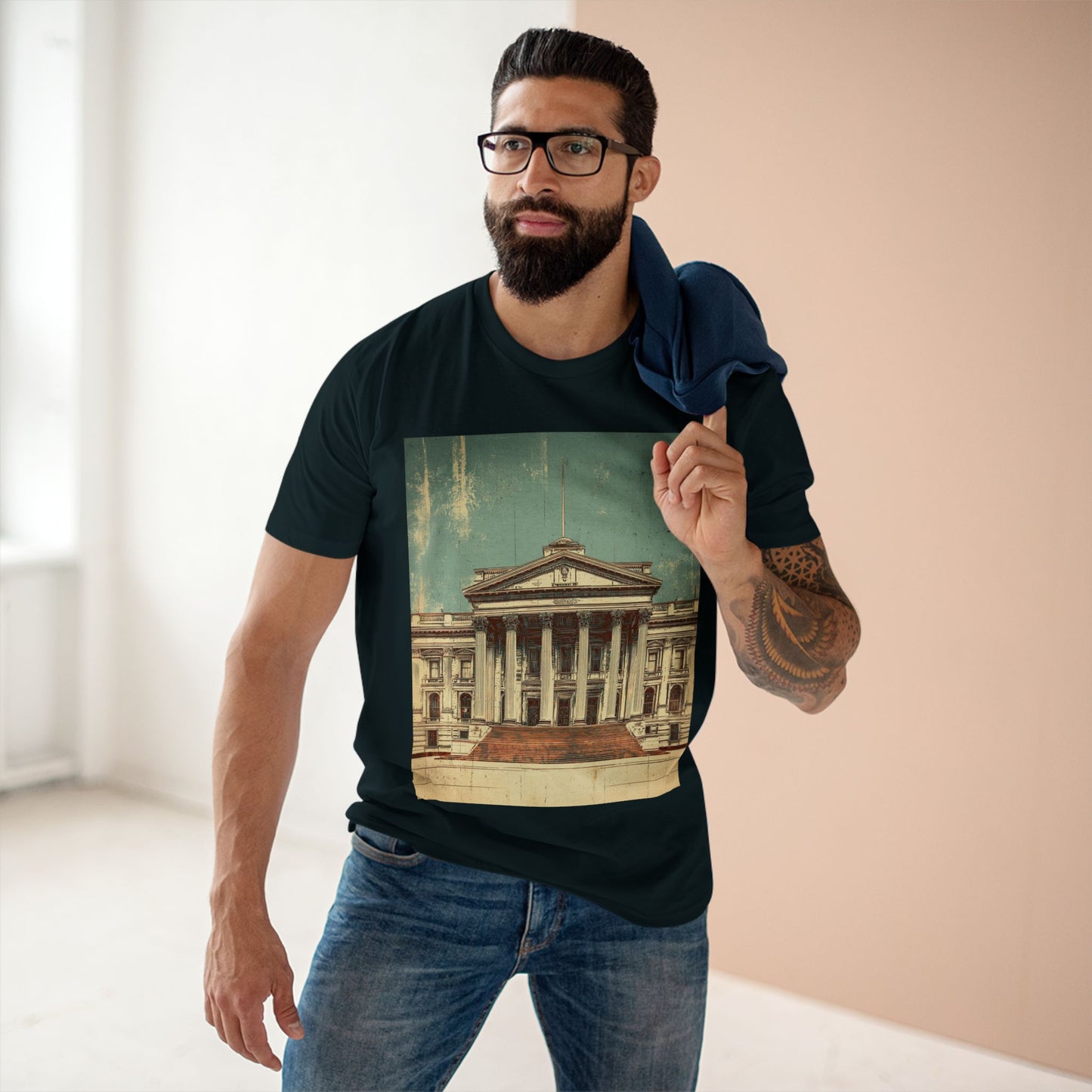 Vintage Melbourne Parliament House Unisex Tee