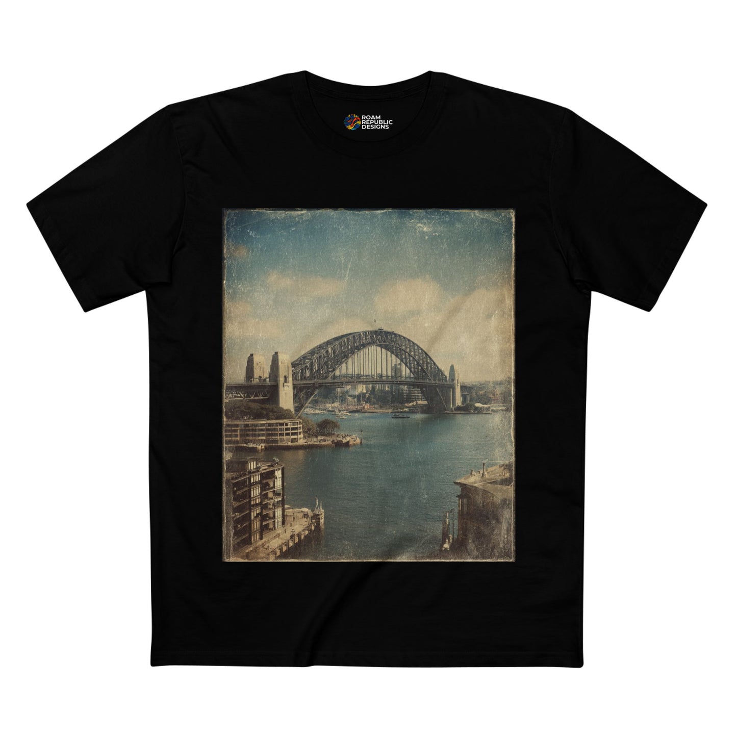 Vintage Sydney Harbour Bridge Unisex Tee