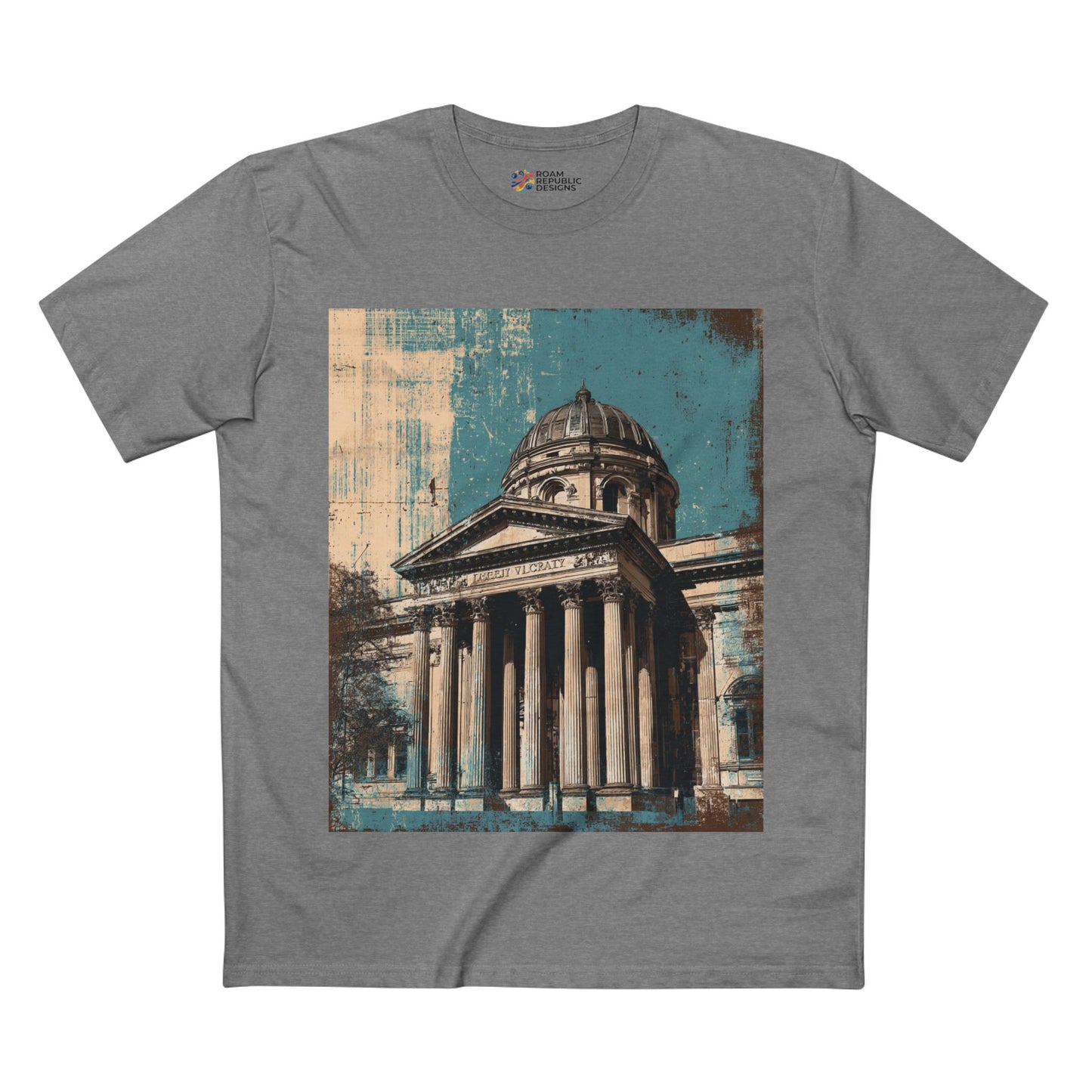 Vintage State Library Melbourne Unisex Tee