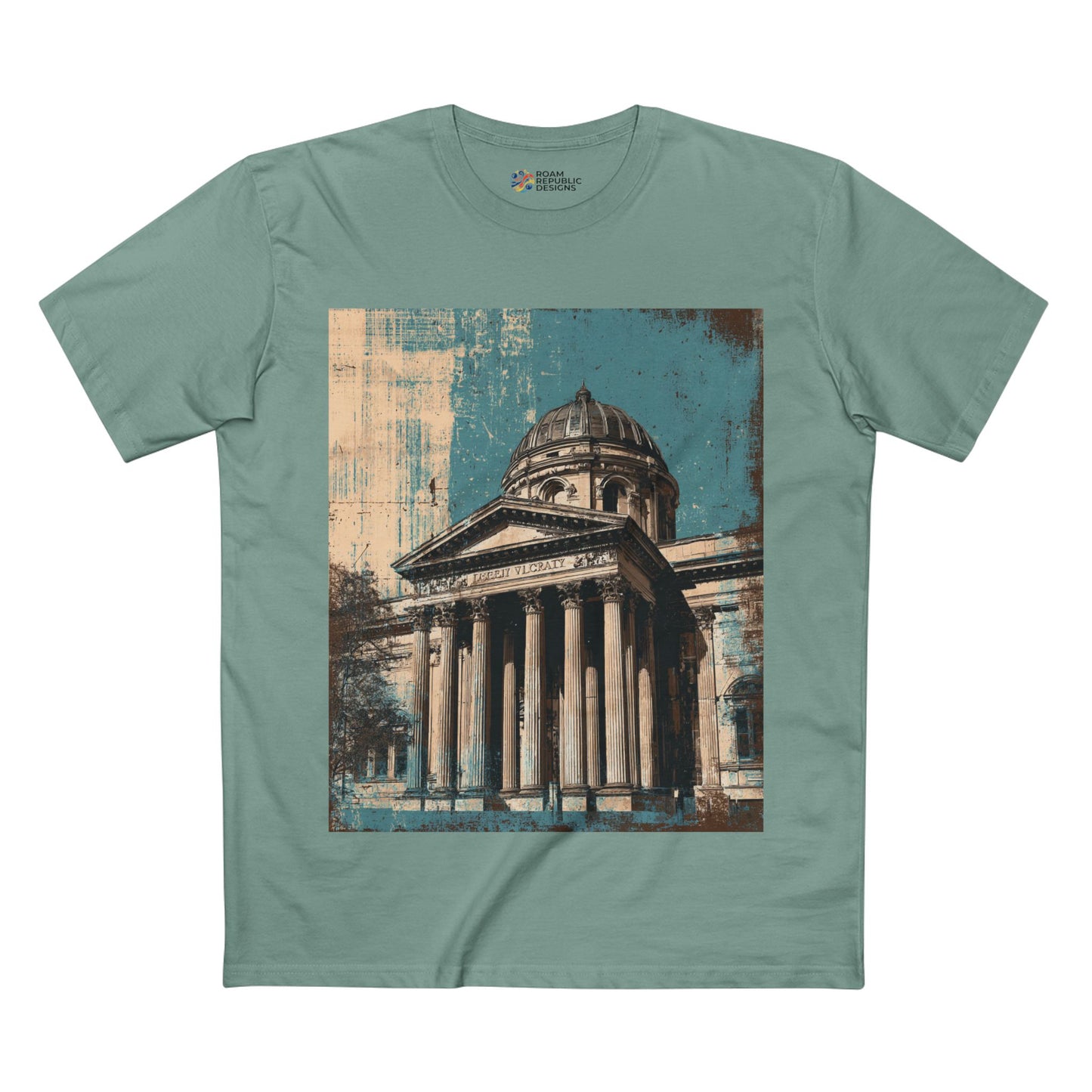 Vintage State Library Melbourne Unisex Tee