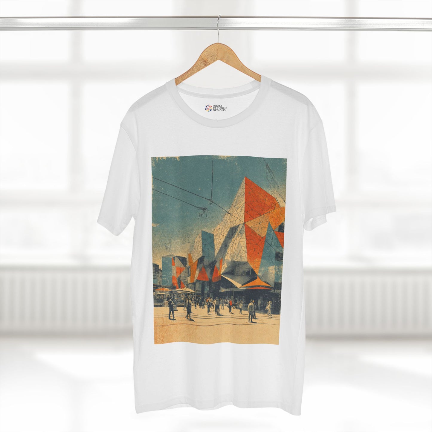 Vintage Federation Square Melbourne Unisex Tee