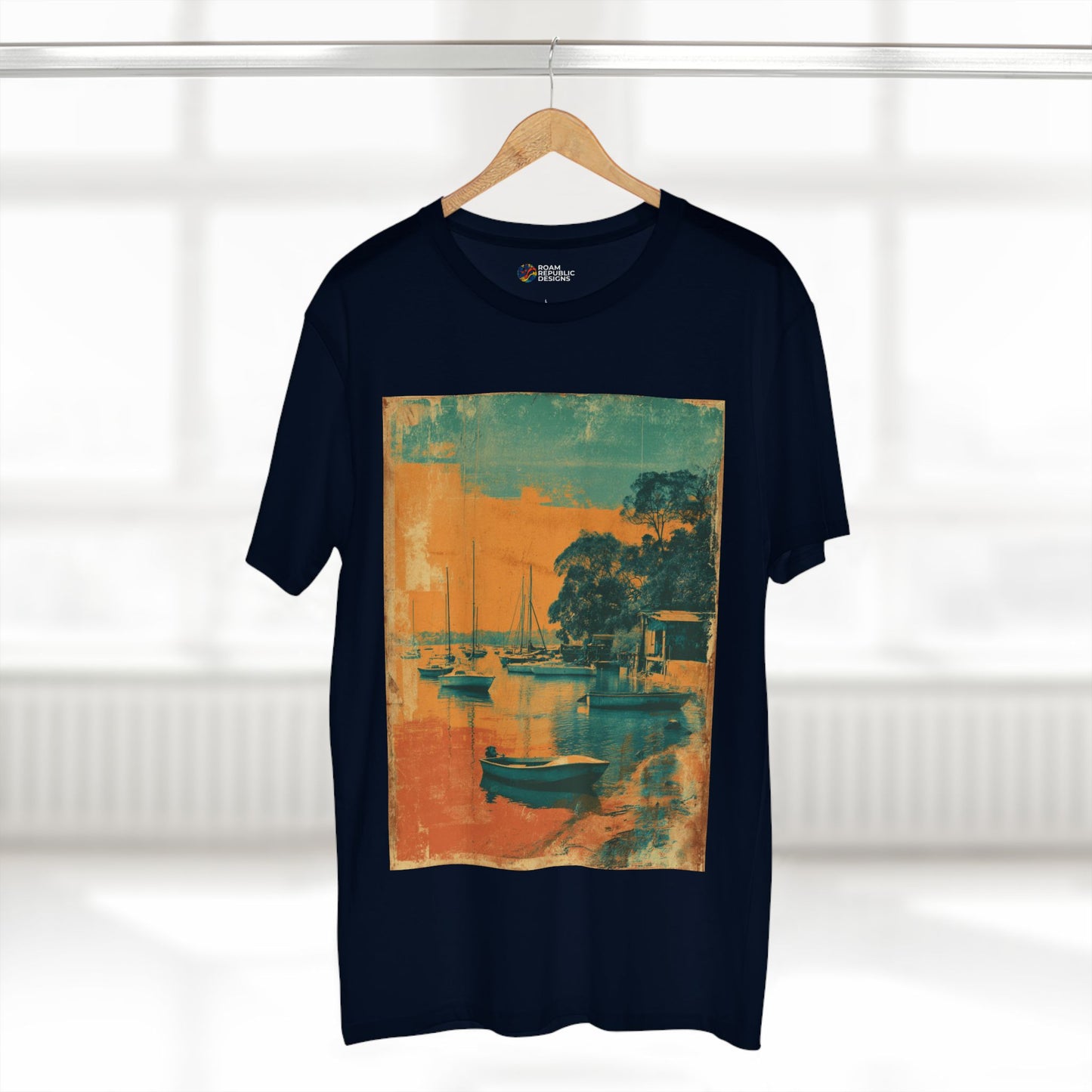 Vintage Williamstown Foreshore Melbourne Unisex Tee