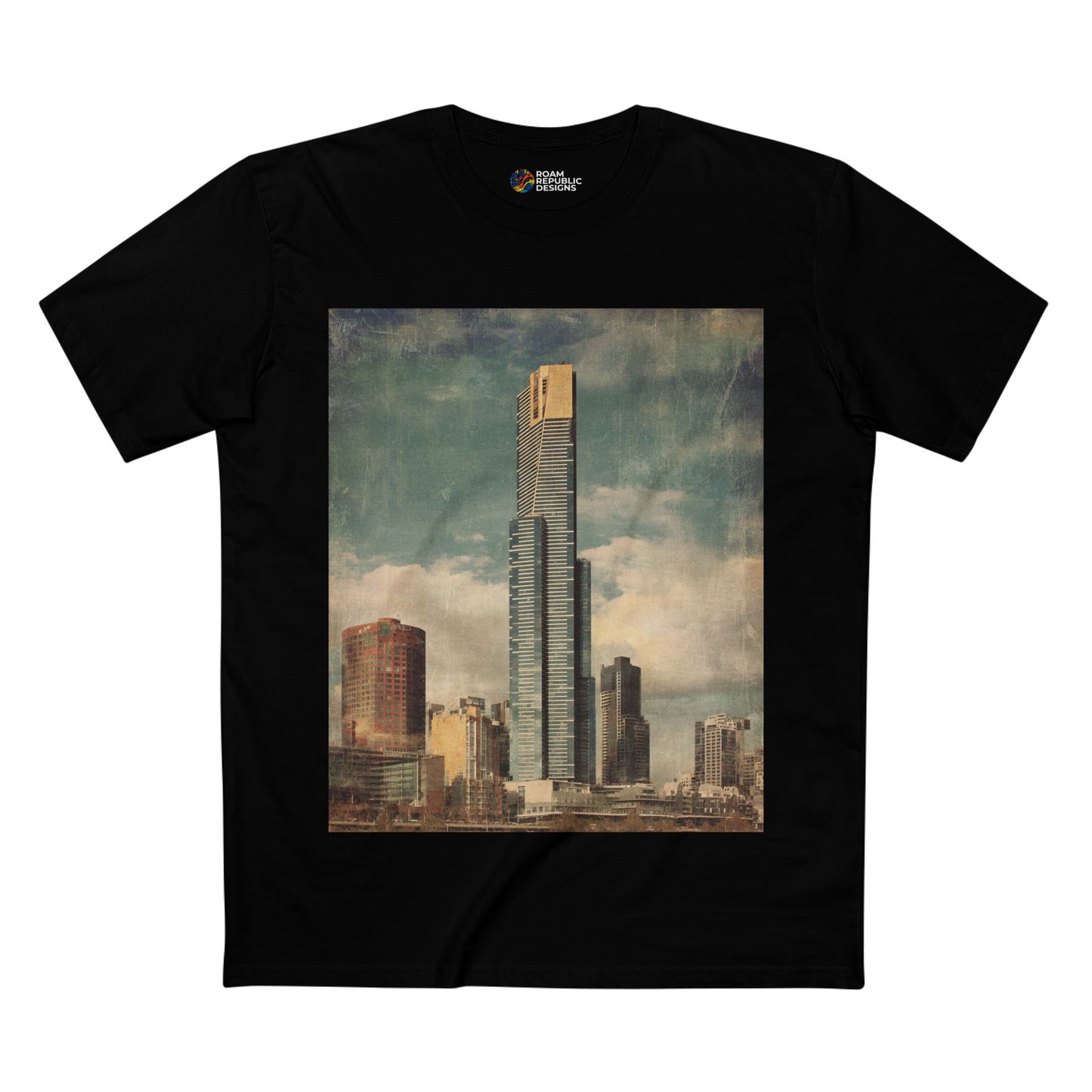 Vintage Eureka Tower Melbourne Unisex Tee