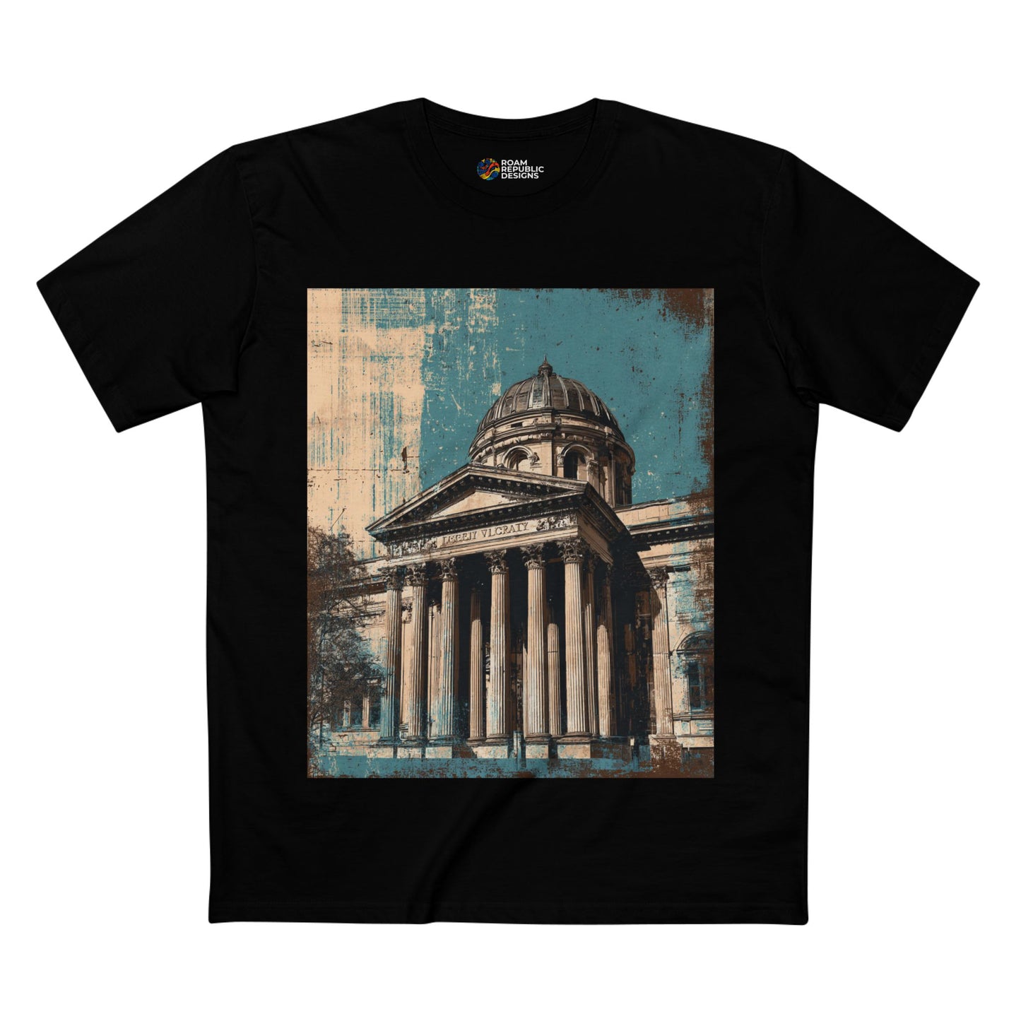 Vintage State Library Melbourne Unisex Tee
