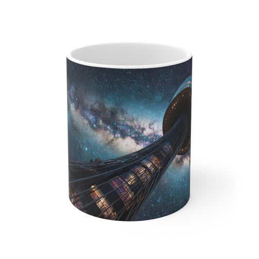 Surrealism Sydney Eye Tower Ceramic Mug 325ml