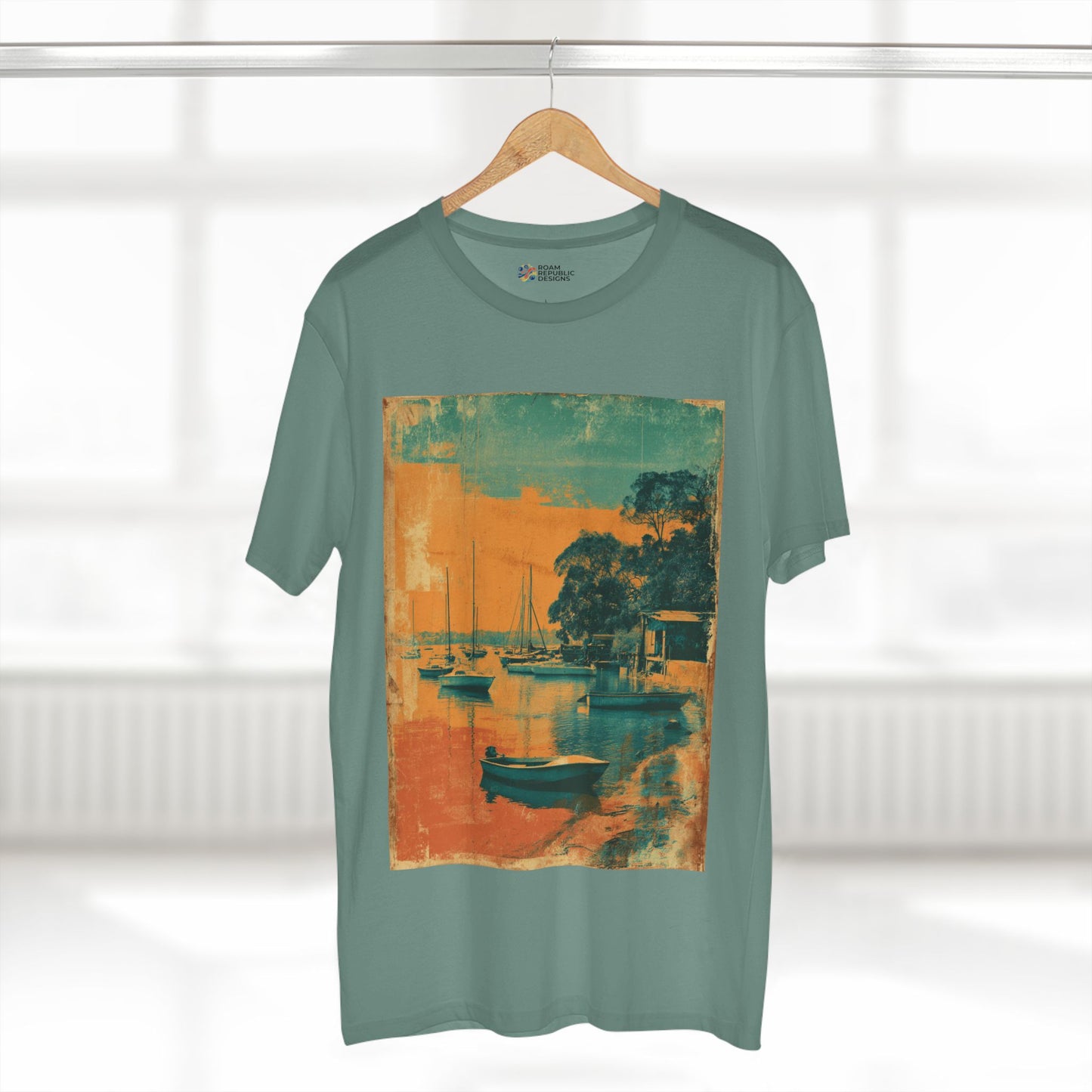 Vintage Williamstown Foreshore Melbourne Unisex Tee