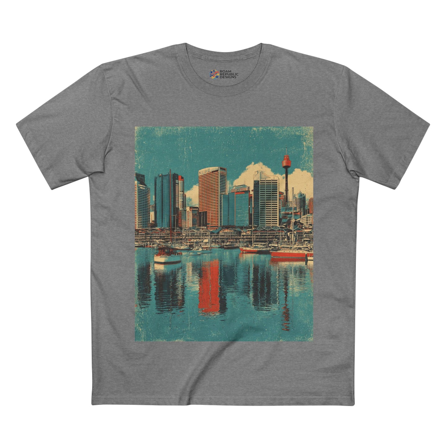 Vintage Darling Harbour Sydney Unisex Tee