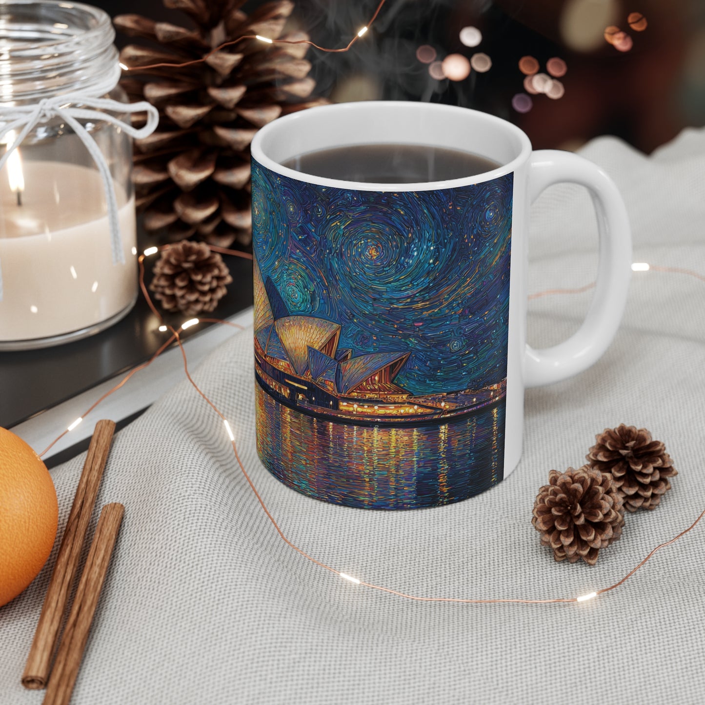 Surrealism Sydney Opera House Ceramic Mug 325ml