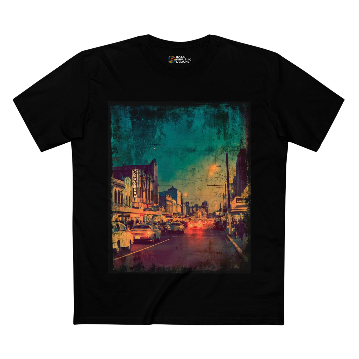 Vintage Chapel Street Melbourne Unisex Tee