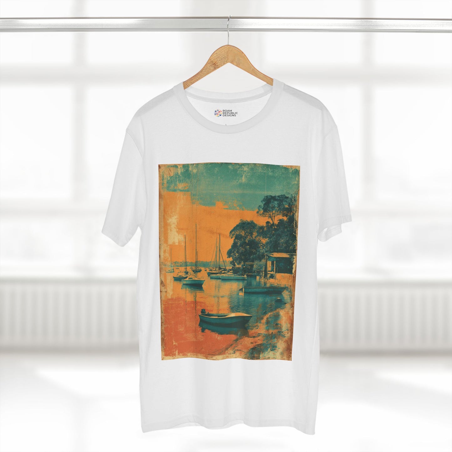 Vintage Williamstown Foreshore Melbourne Unisex Tee