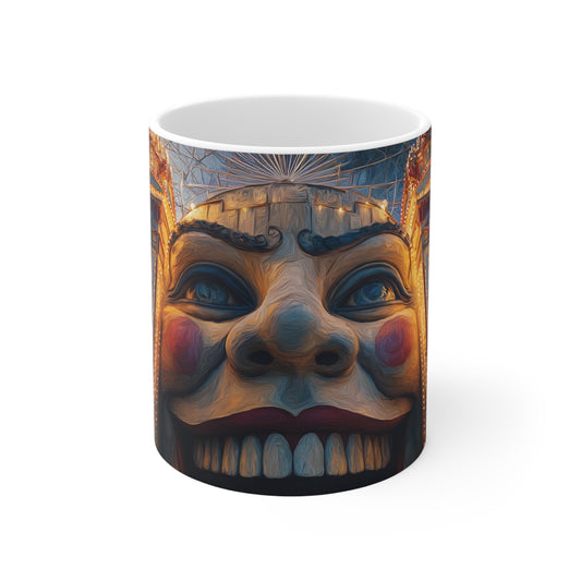Surrealism Luna Park Sydney Ceramic Mug 325ml
