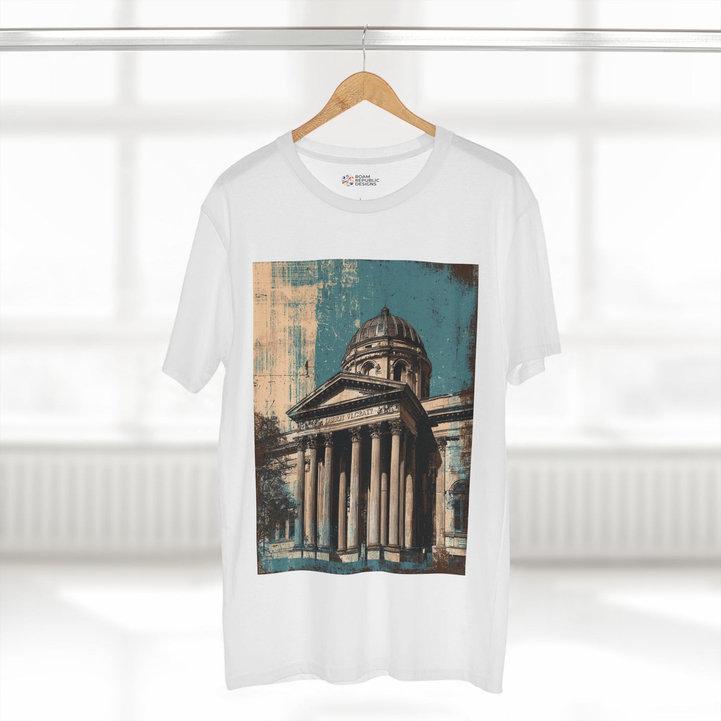 Vintage State Library Melbourne Unisex Tee