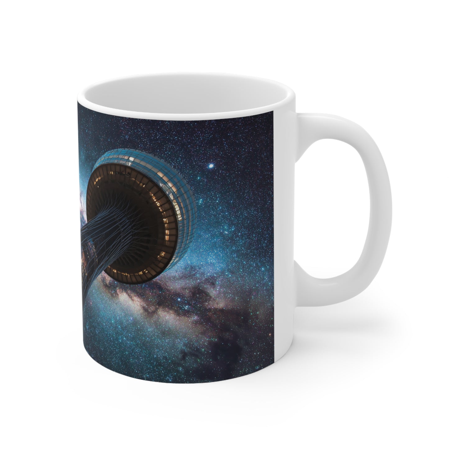 Surrealism Sydney Eye Tower Ceramic Mug 325ml
