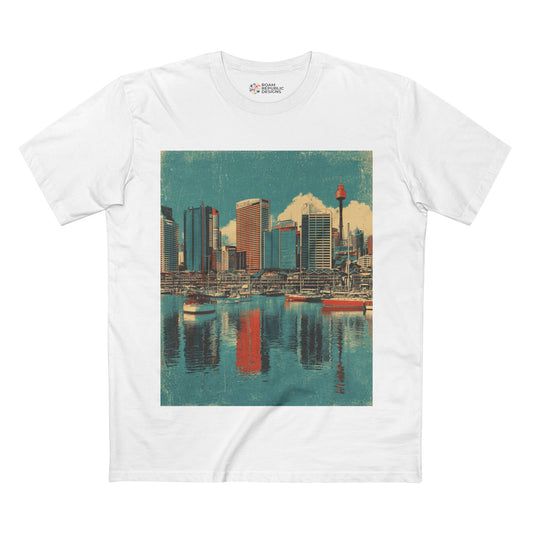 Vintage Darling Harbour Sydney Unisex Tee