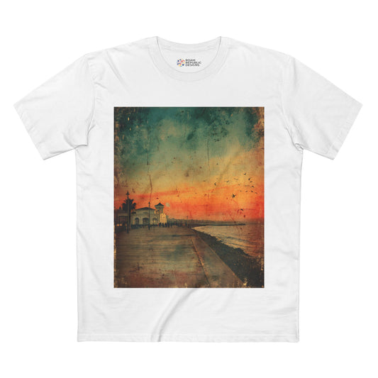 Vintage St Kilda Pier Melbourne Unisex Tee