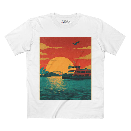 Vintage Manly Ferry Sydney Unisex Tee