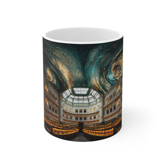 Surrealism State Library Melbourne Ceramic Mug 325ml