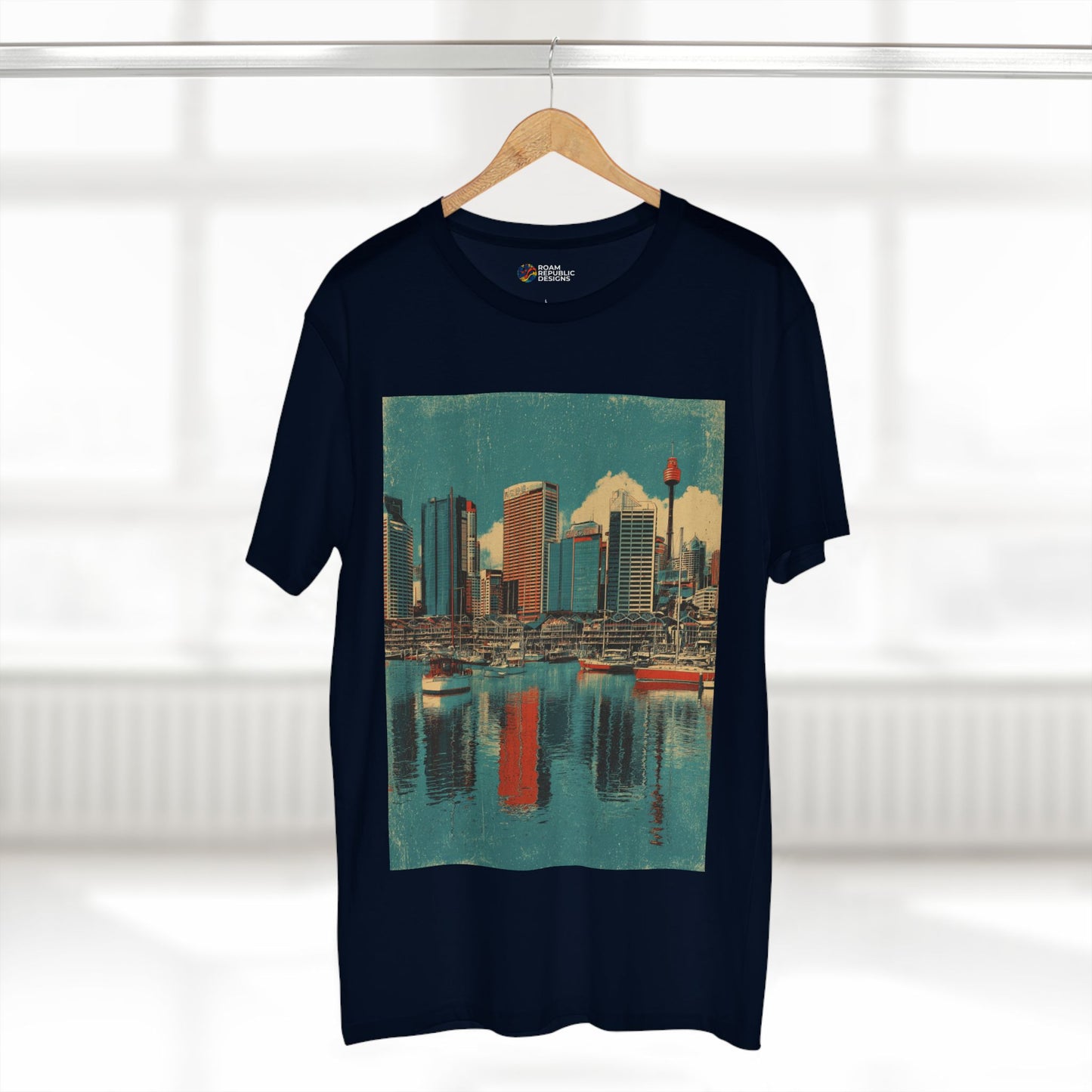 Vintage Darling Harbour Sydney Unisex Tee