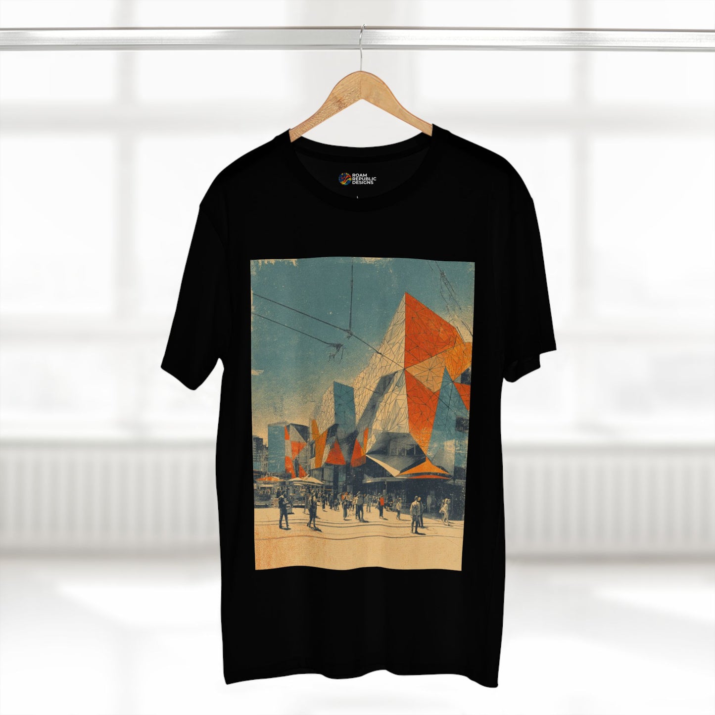 Vintage Federation Square Melbourne Unisex Tee