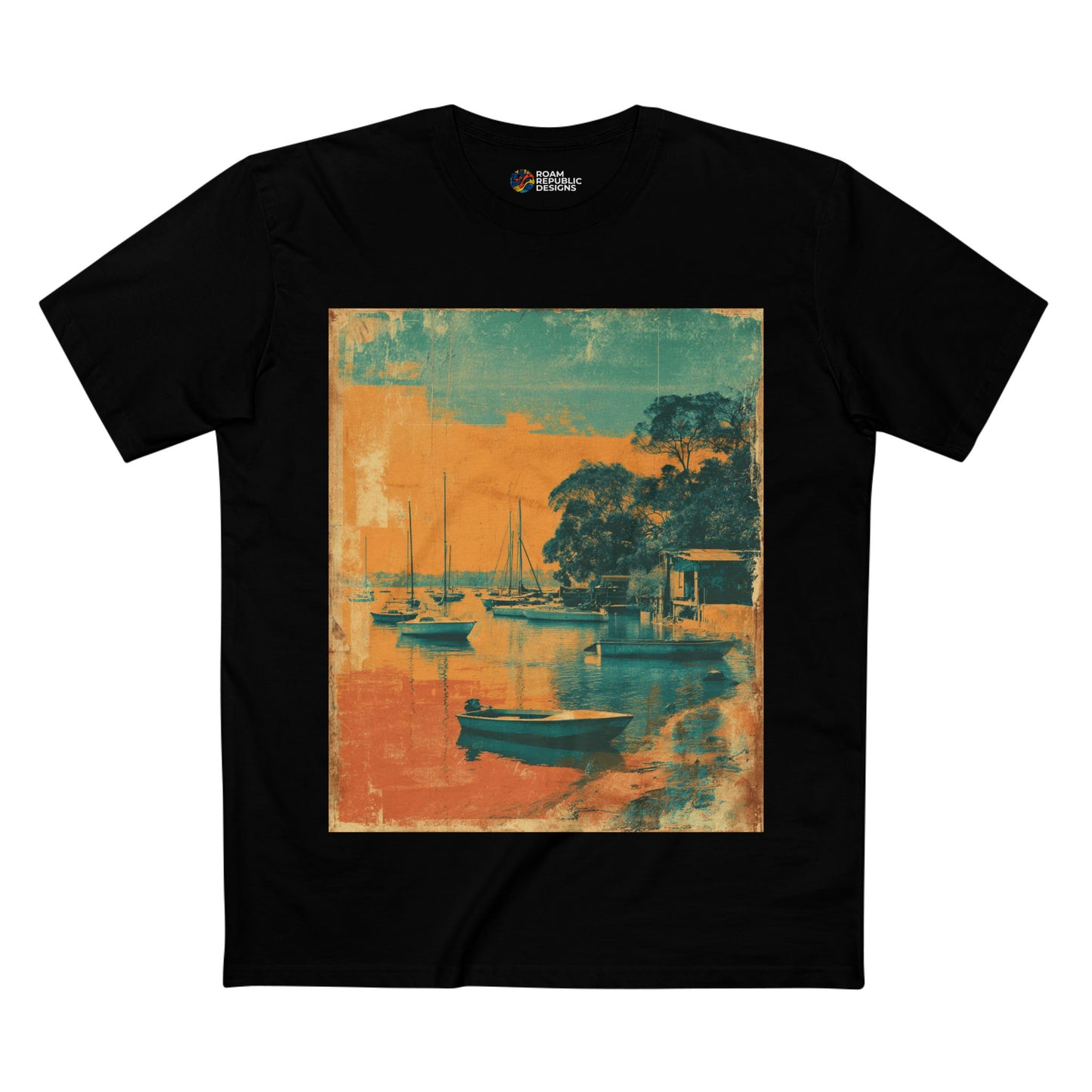 Vintage Williamstown Foreshore Melbourne Unisex Tee