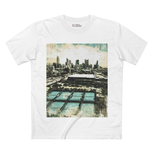 Vintage Melbourne Tennis Centre Unisex Tee