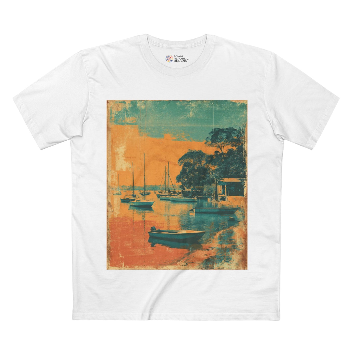 Vintage Williamstown Foreshore Melbourne Unisex Tee